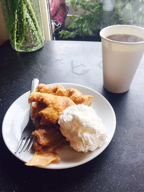 Caramel apple pie from Random Order // Portland, OR | Yellow Mondays